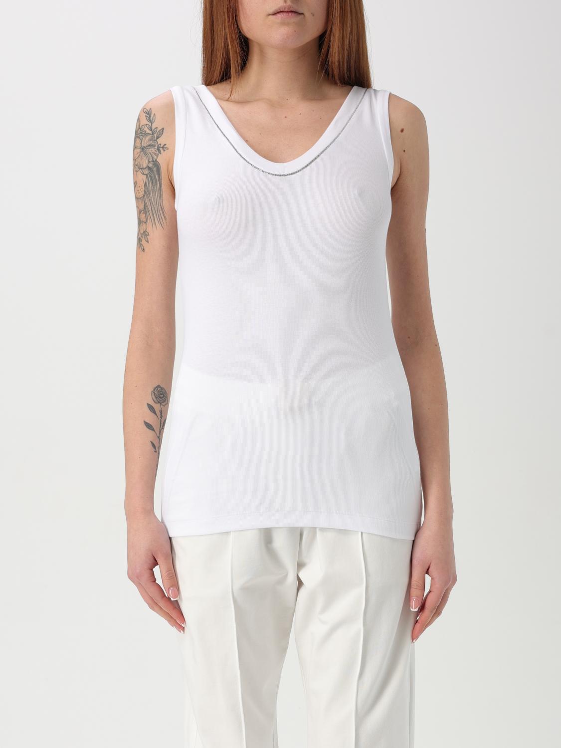 Womans 티셔츠 Brunello Cucinelli