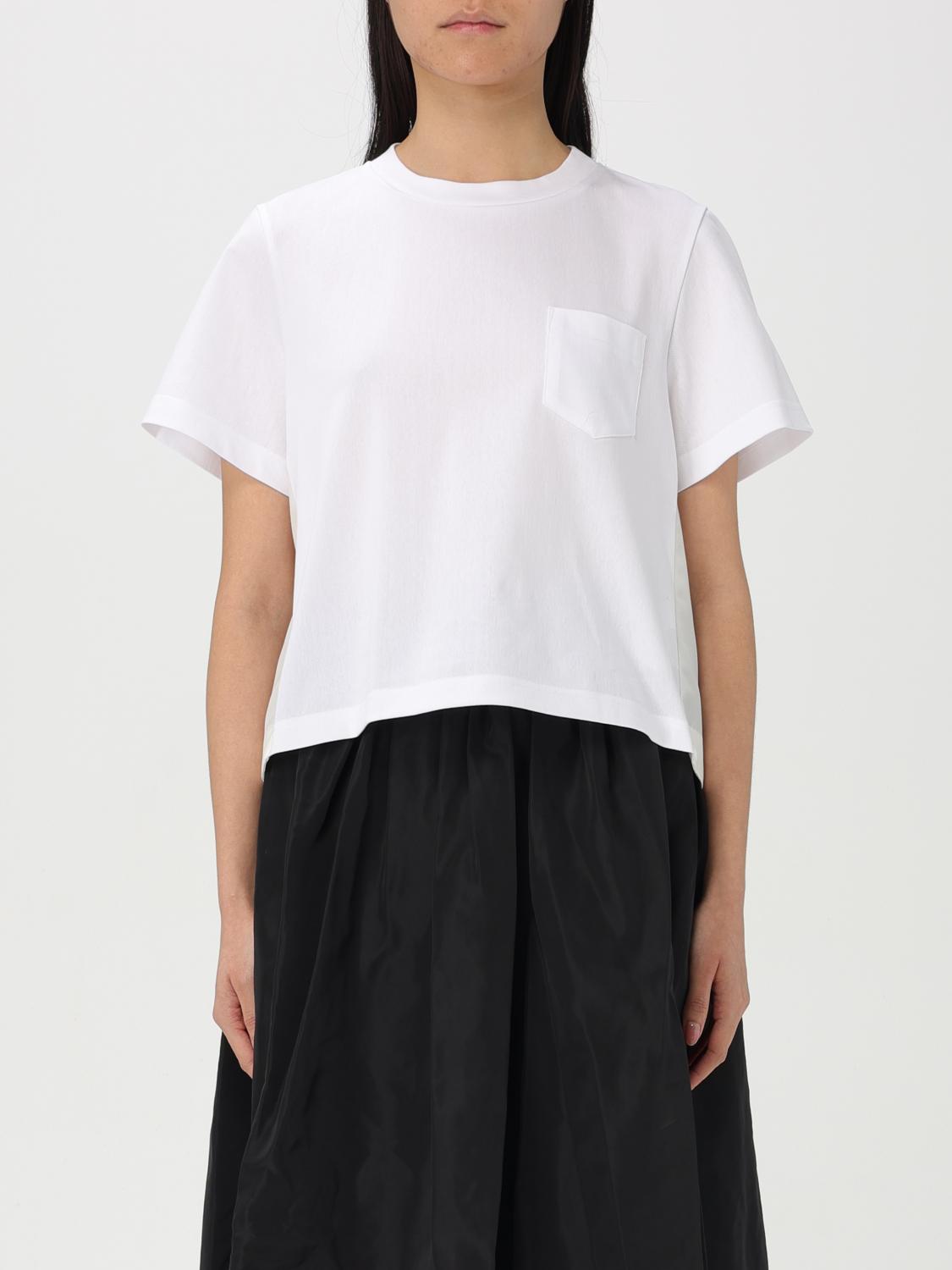 Womans 티셔츠 Sacai