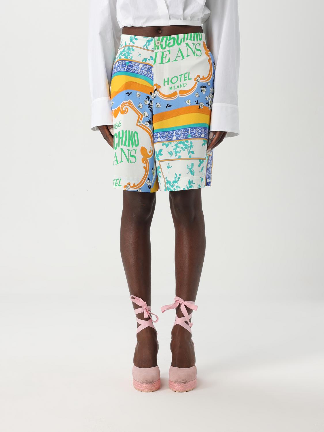 Womans 쇼츠 Moschino 진