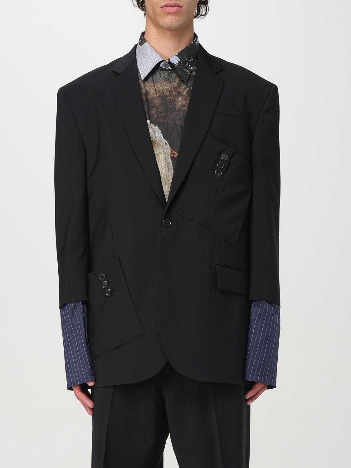Mens 블레이져 Moschino 꾸뛰르