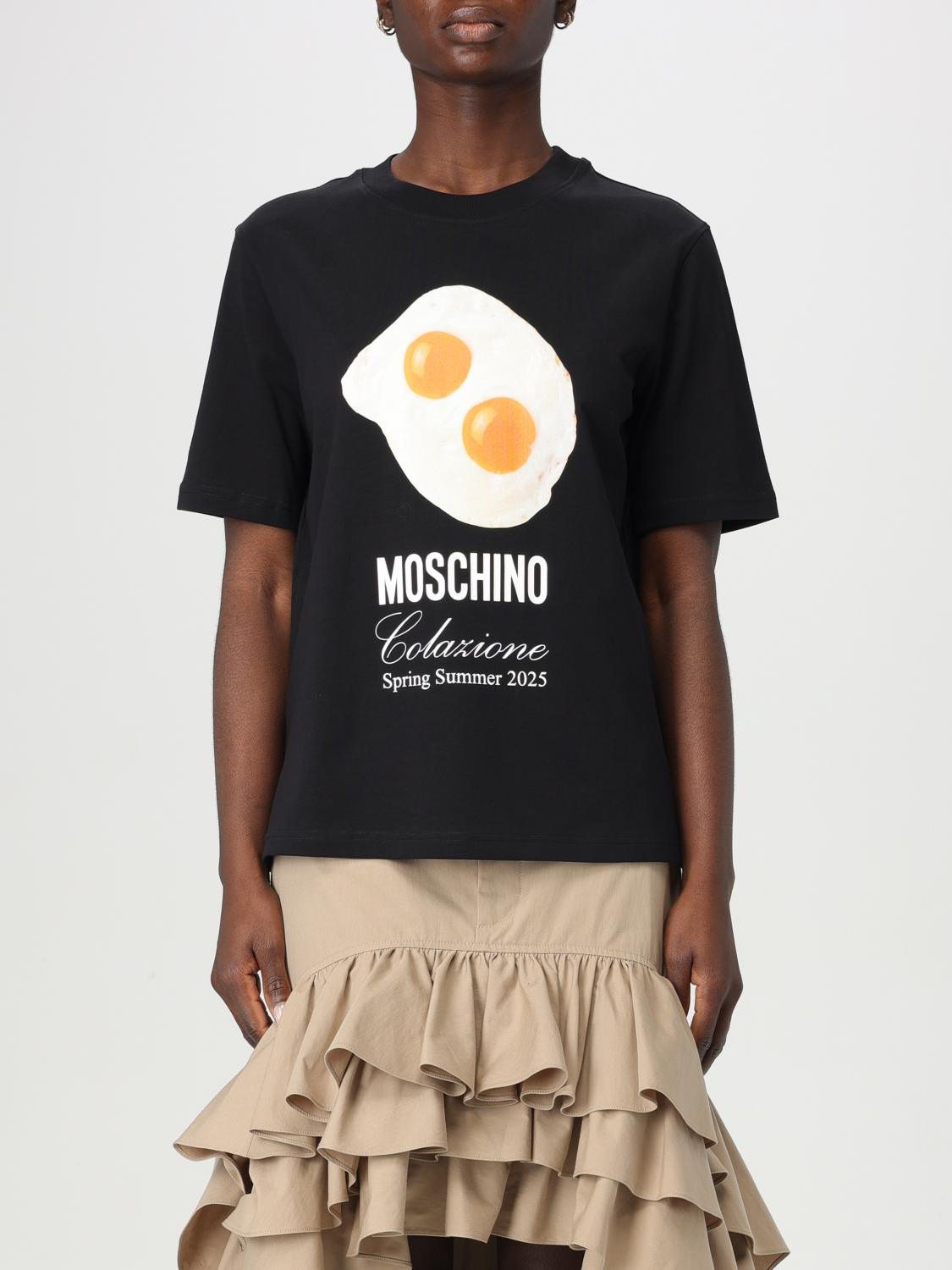 Womans 티셔츠 Moschino 꾸뛰르