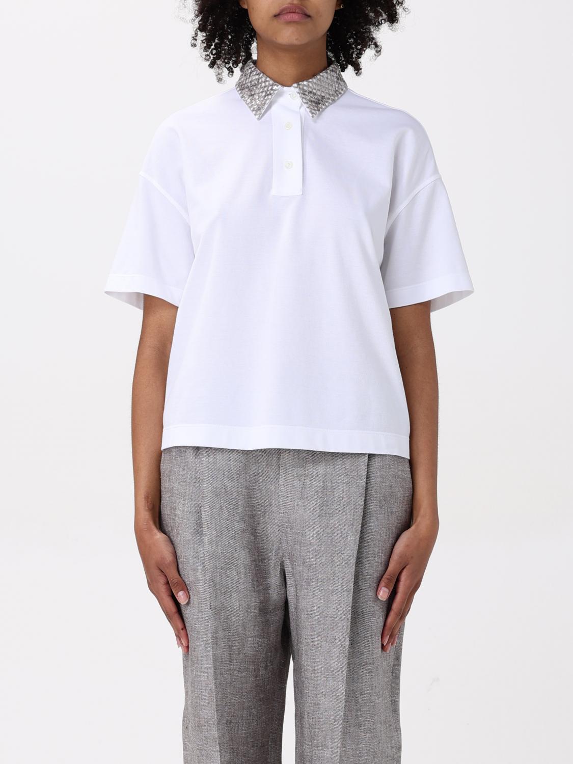 Womans 폴로 셔츠 Brunello Cucinelli