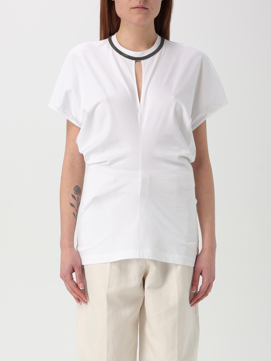Womans 티셔츠 Brunello Cucinelli