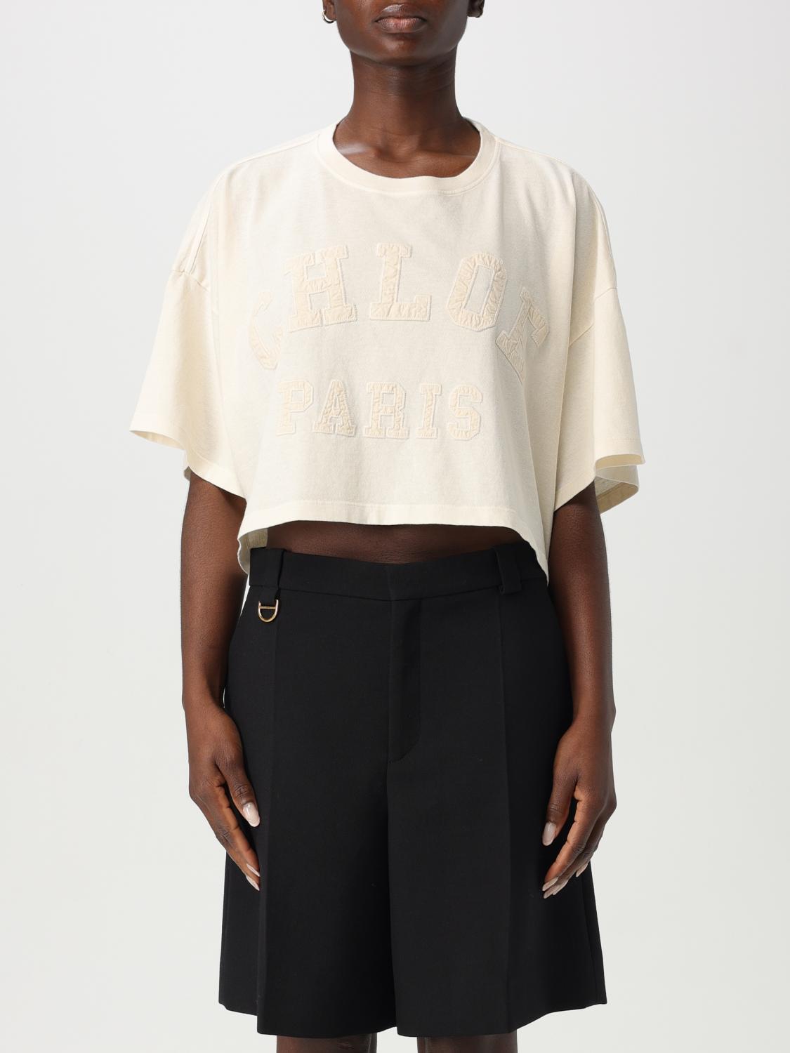 Womans 티셔츠 Chloé