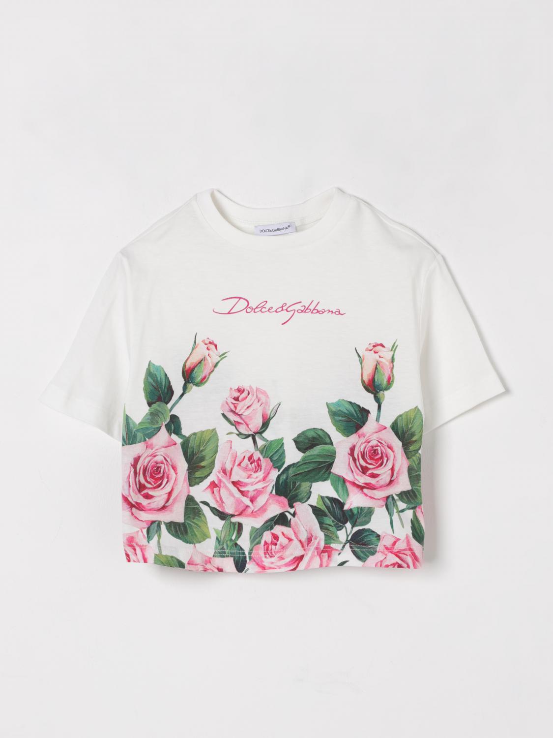 Little Girls 티셔츠 Dolce  Gabbana