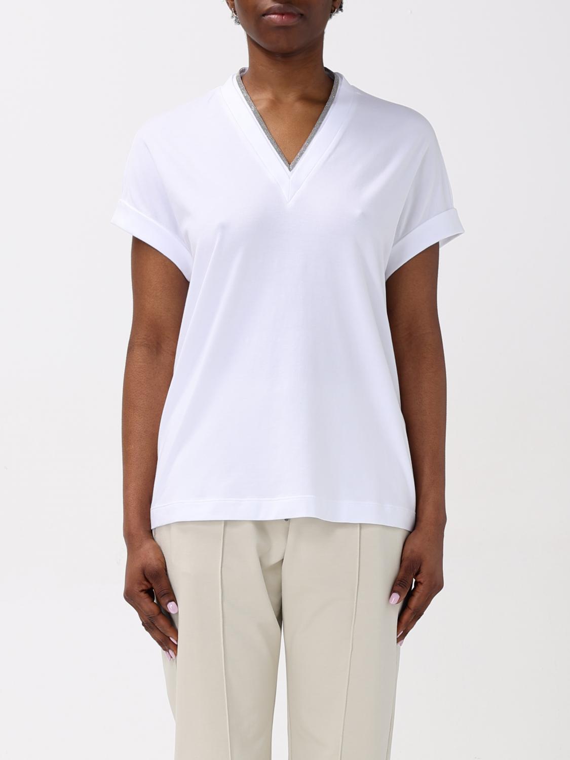 Womans 티셔츠 Brunello Cucinelli