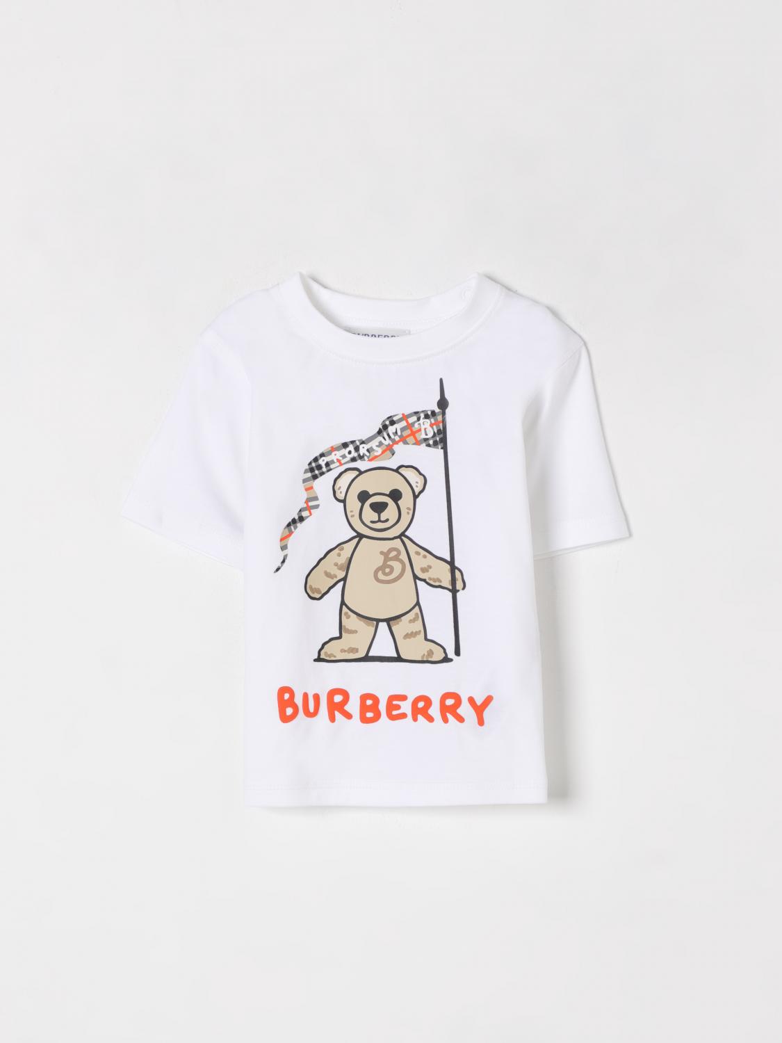 Babys 티셔츠 Burberry