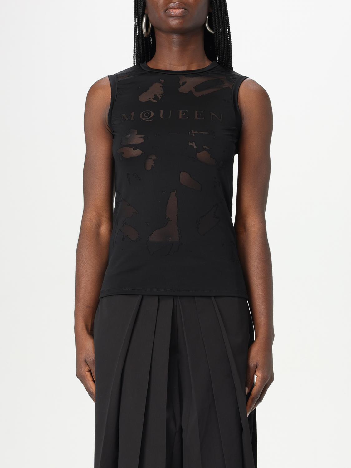 Womans 탑 Alexander Mcqueen