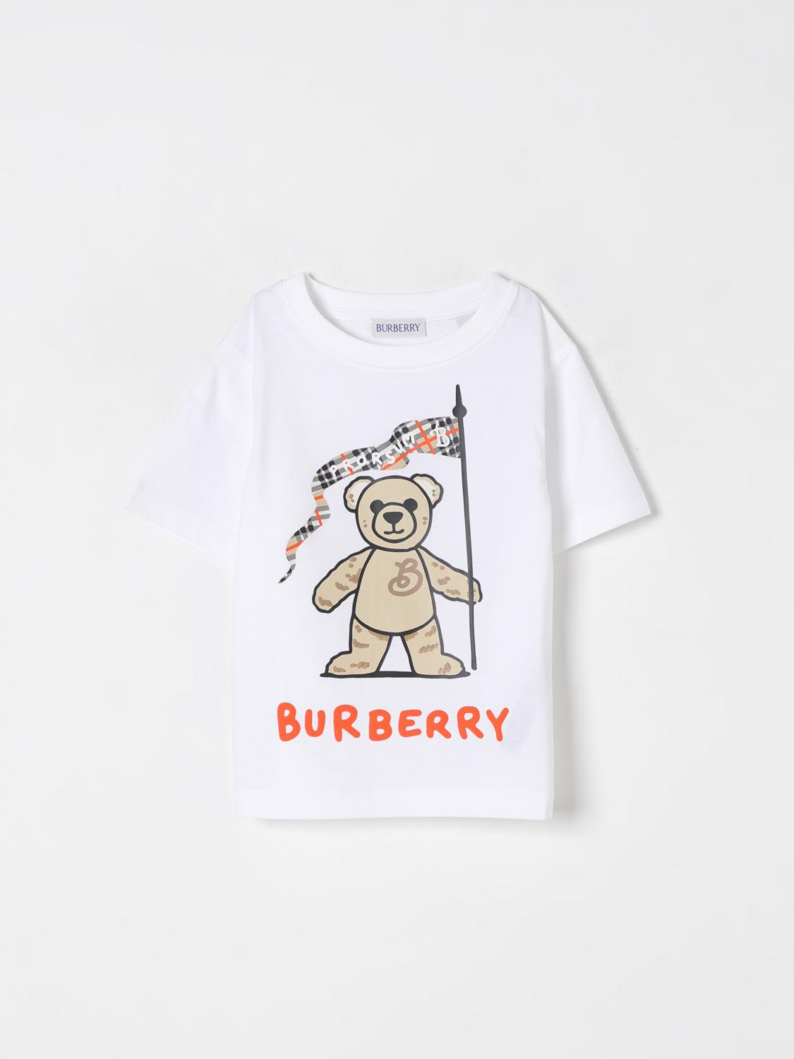 Little Girls 티셔츠 Burberry