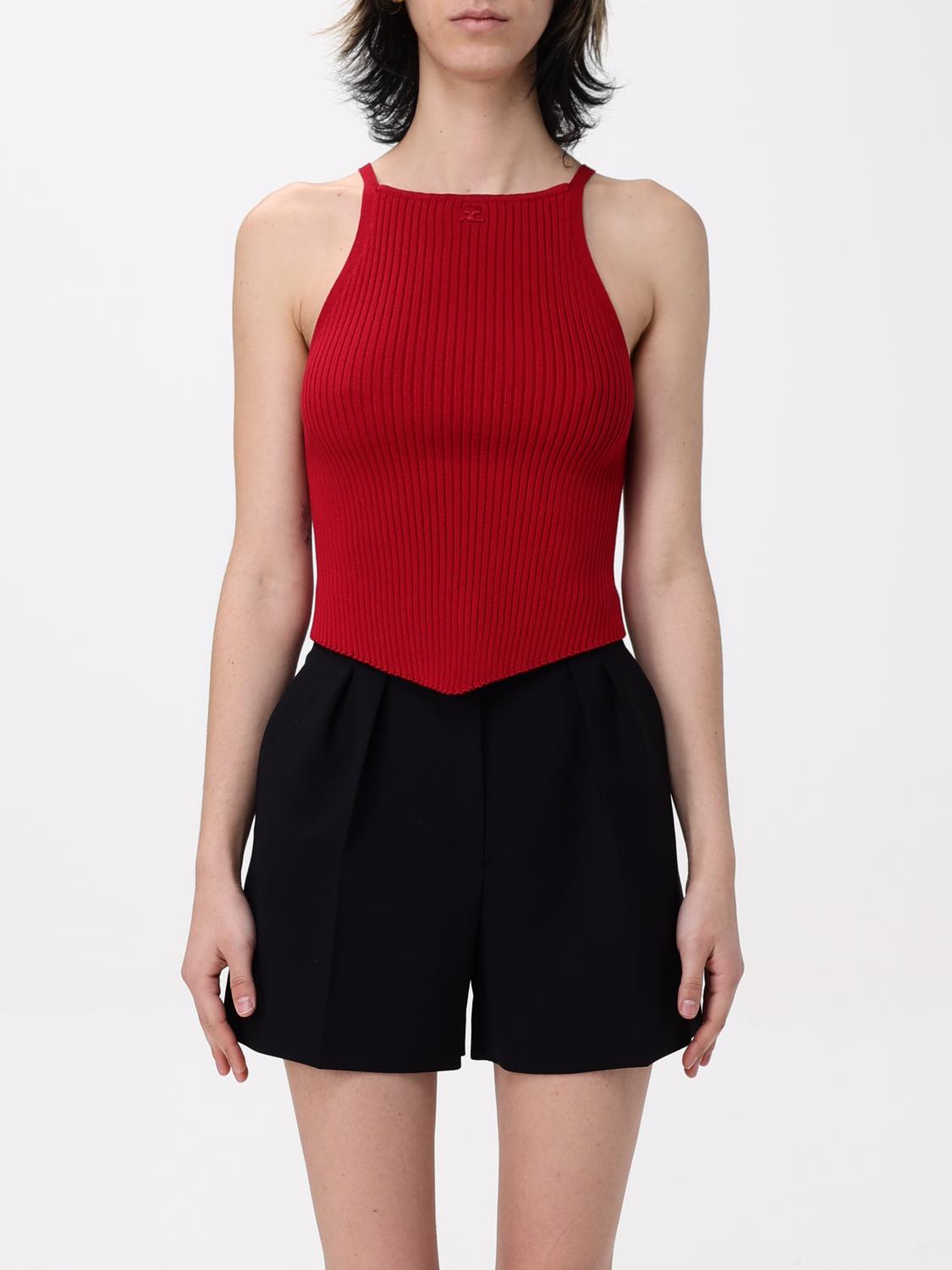 Womans 탑 Courrèges