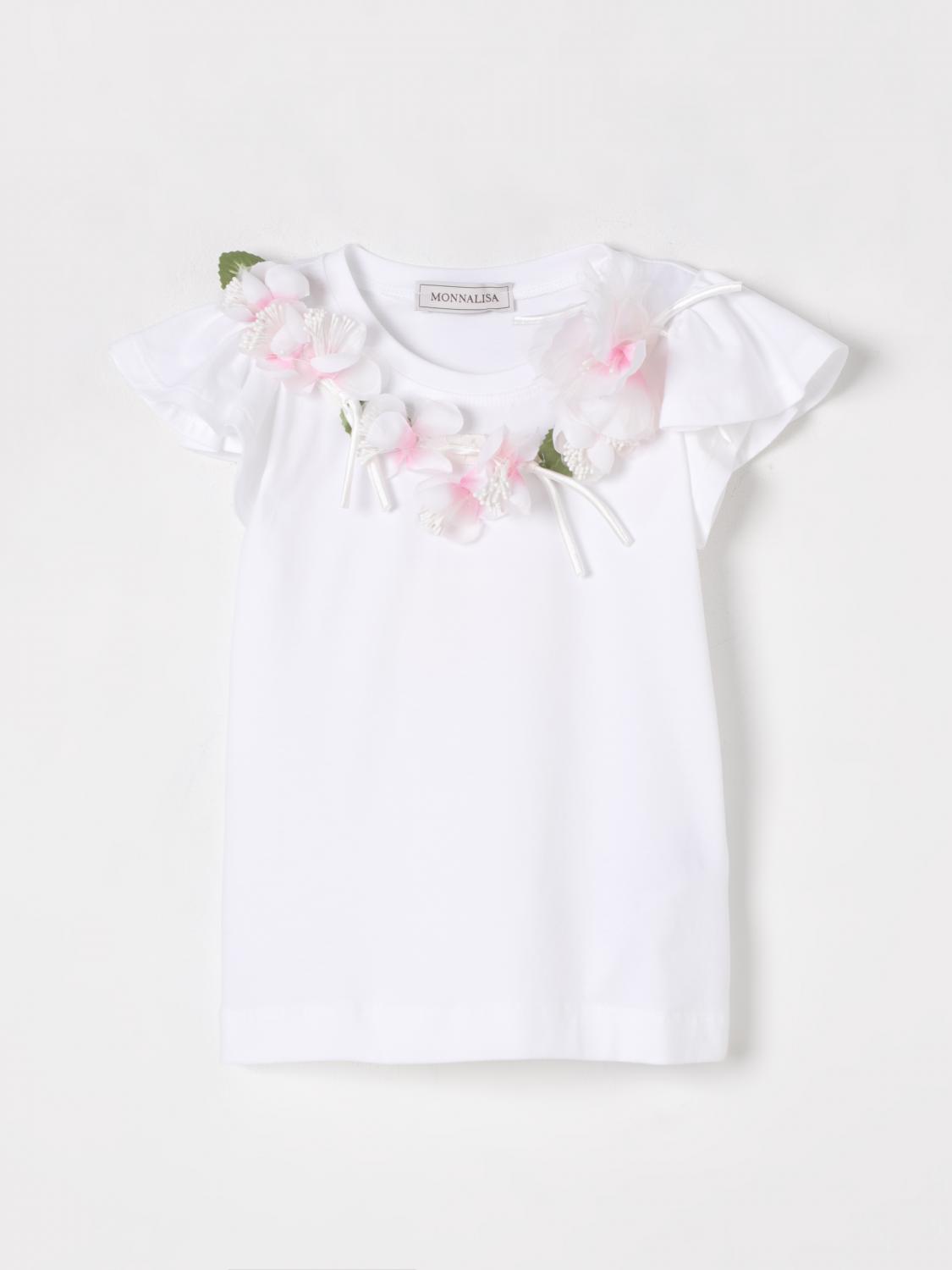Little Girls 티셔츠 Monnalisa
