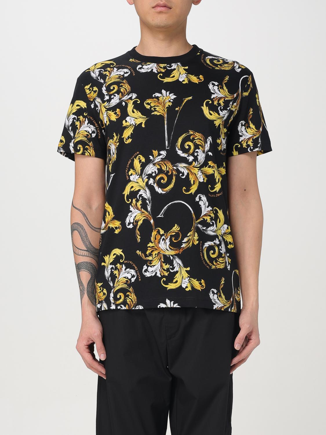 Mens 티셔츠 Versace 진 꾸뛰르