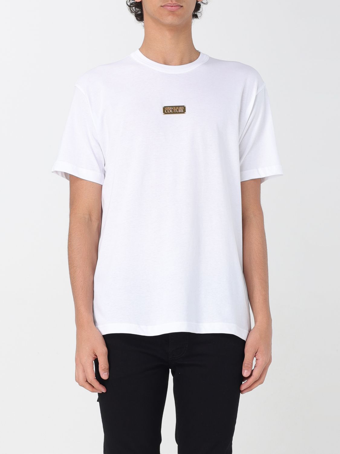 Mens 티셔츠 Versace 진 꾸뛰르