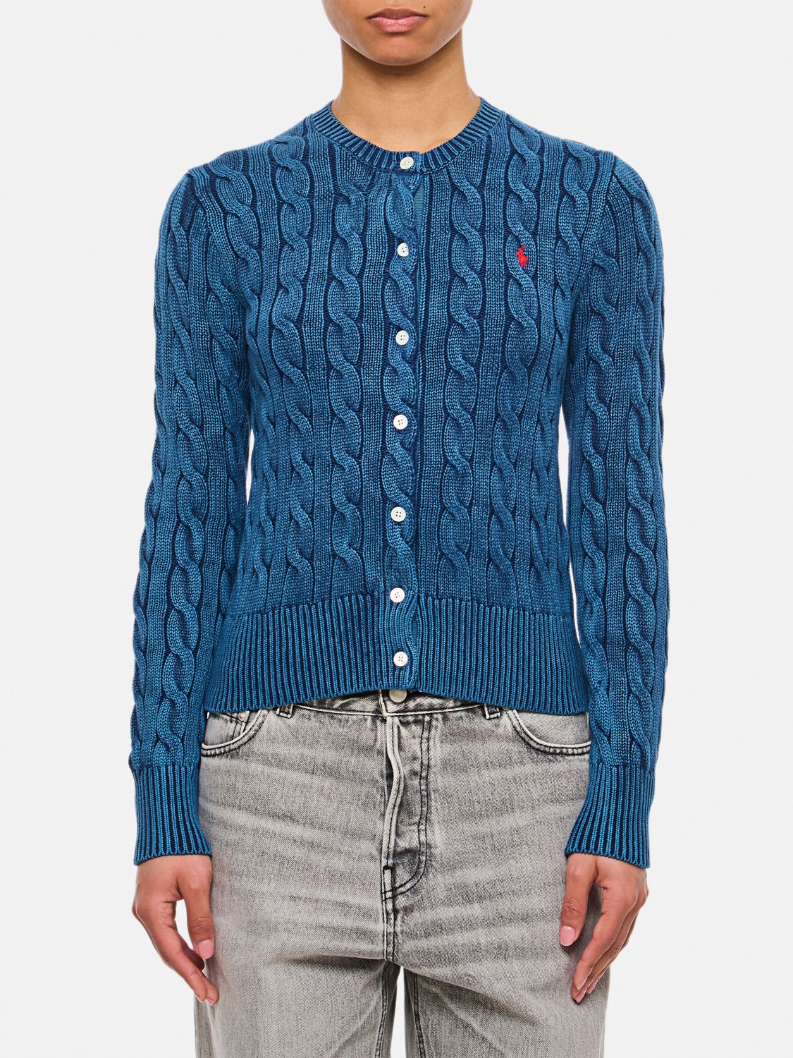 Womans 가디건 폴로 Ralph Lauren