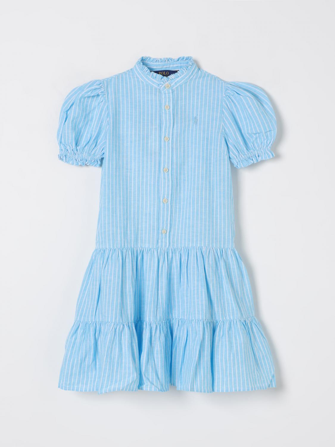 Little Girls 드레스 폴로 Ralph Lauren