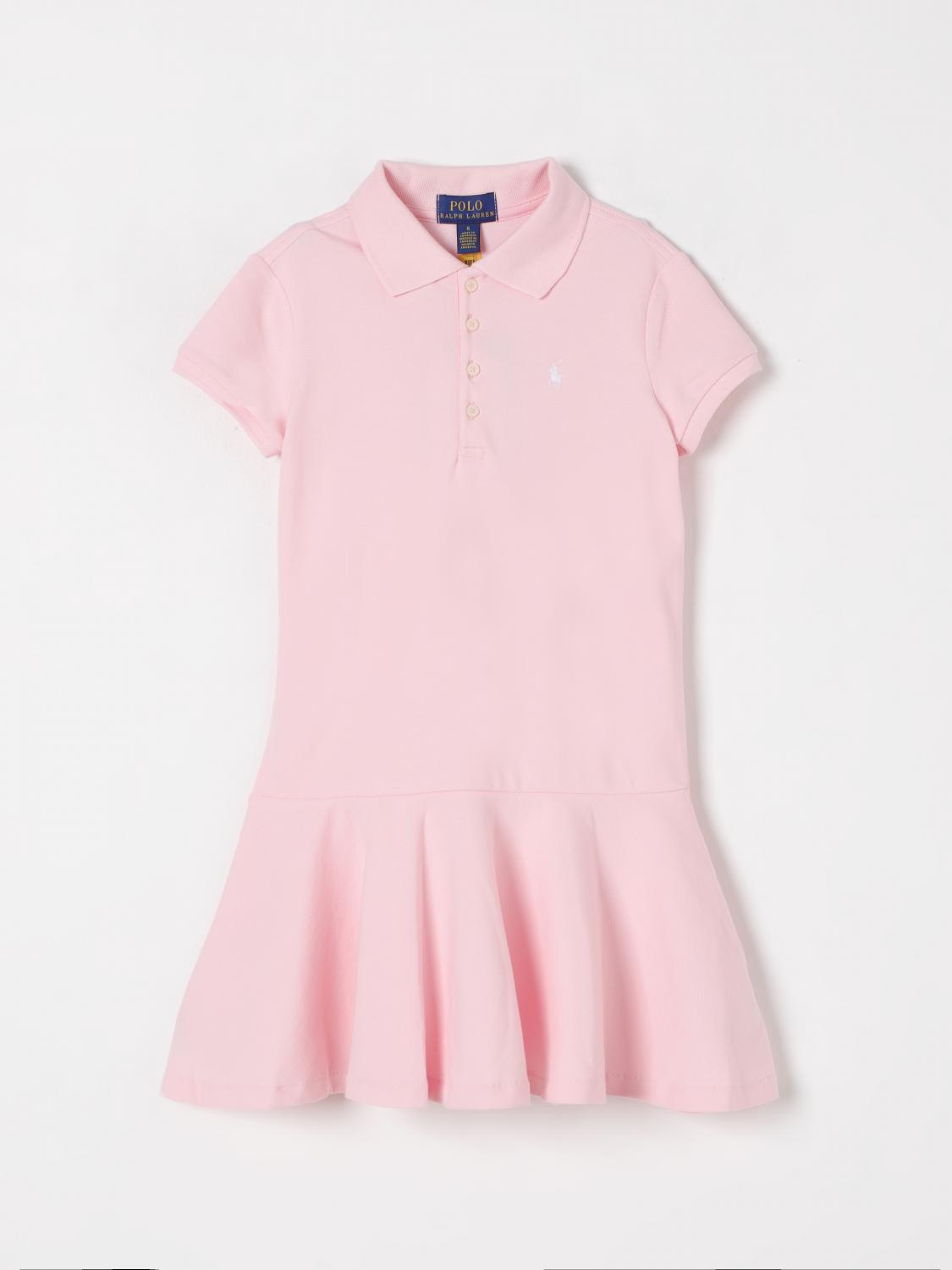 Little Girls 드레스 폴로 Ralph Lauren