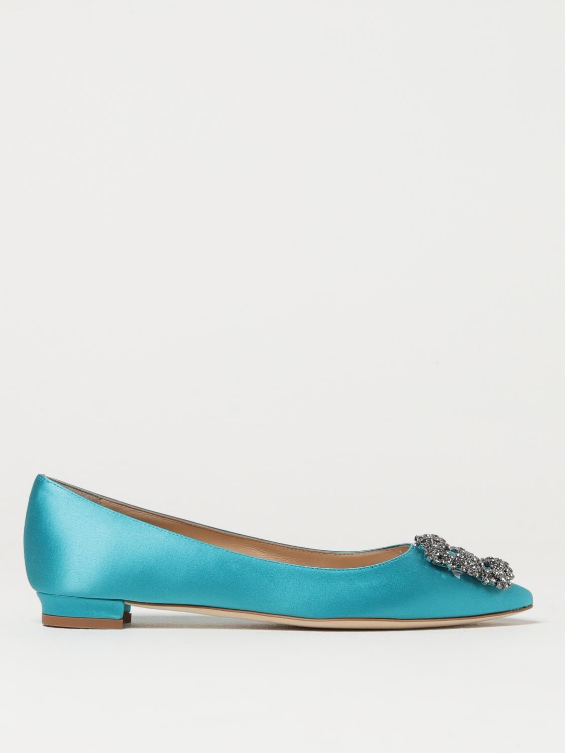 Womans 발레 플랫 Manolo Blahnik