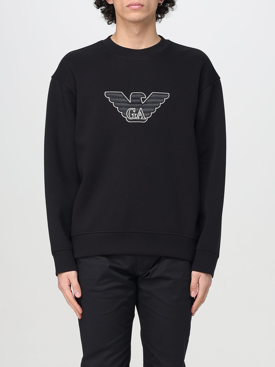 Mens 스웨트 셔츠 Emporio Armani