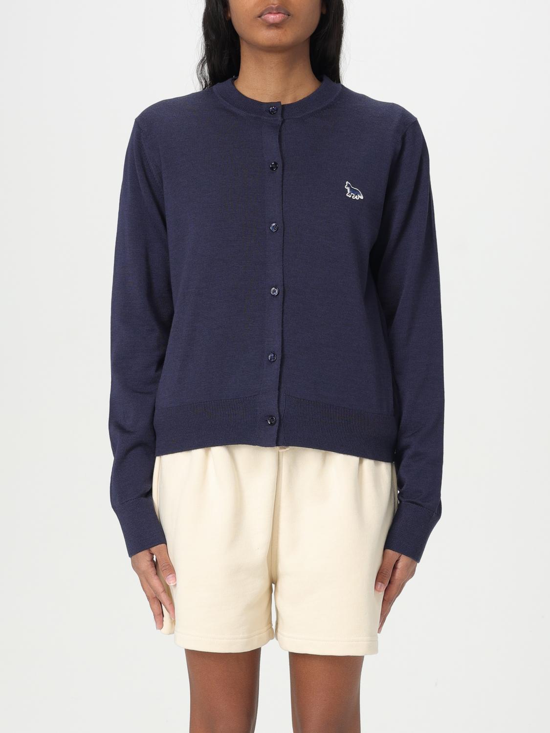 Womans 가디건 Maison Kitsuné