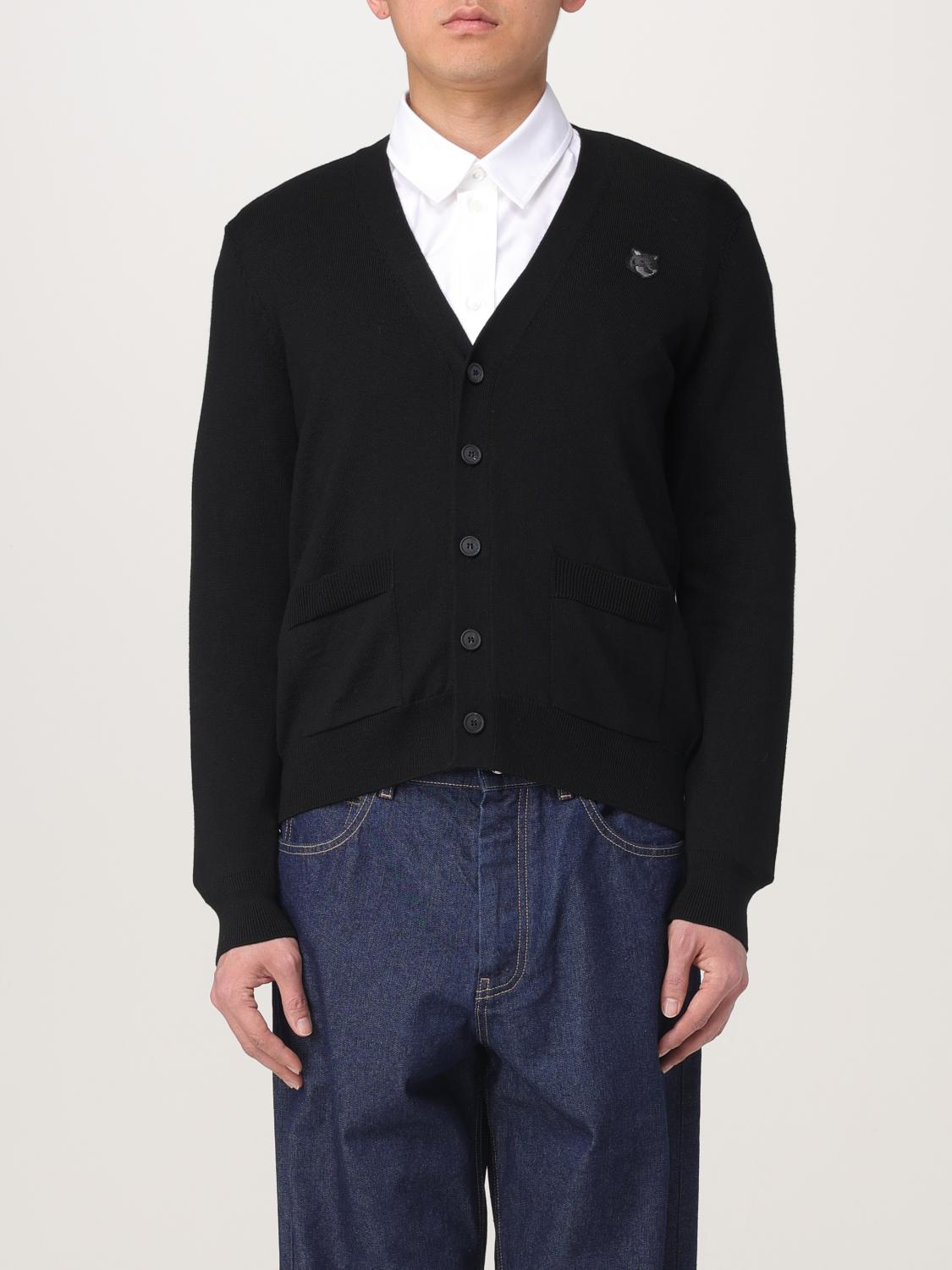 Mens 가디건 Maison Kitsuné
