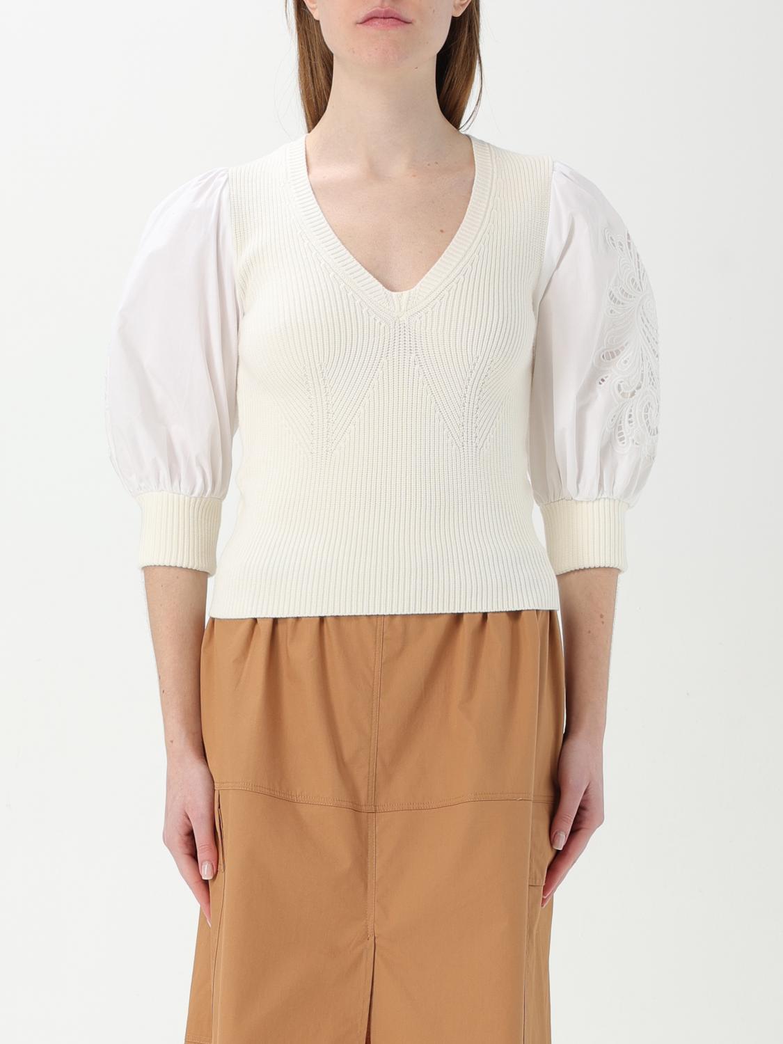 Womans 탑 Twinset