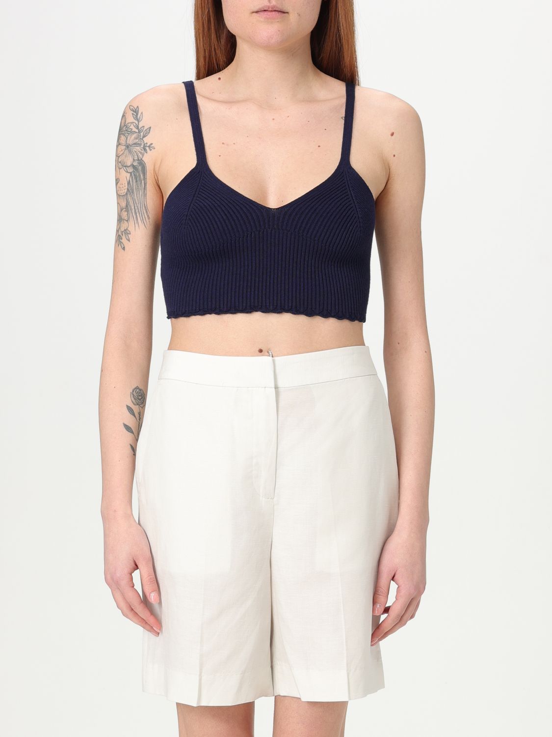 Womans 탑 Twinset