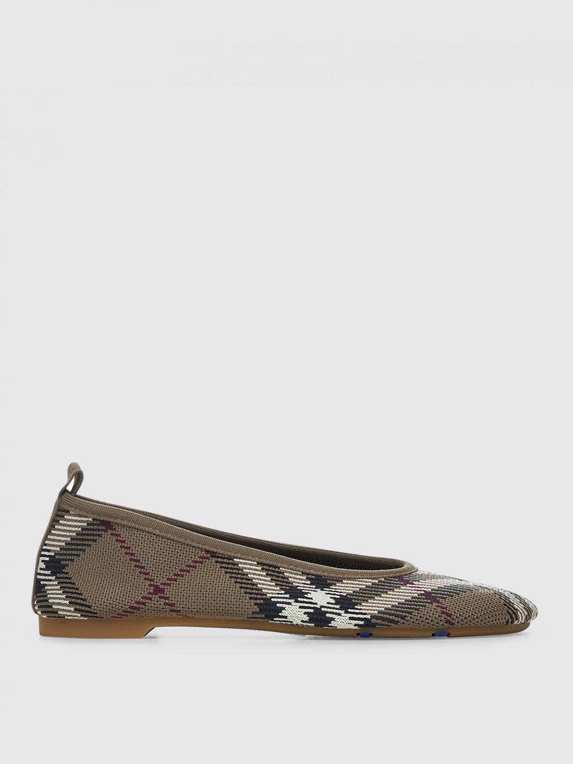 Womans 발레 플랫 Burberry