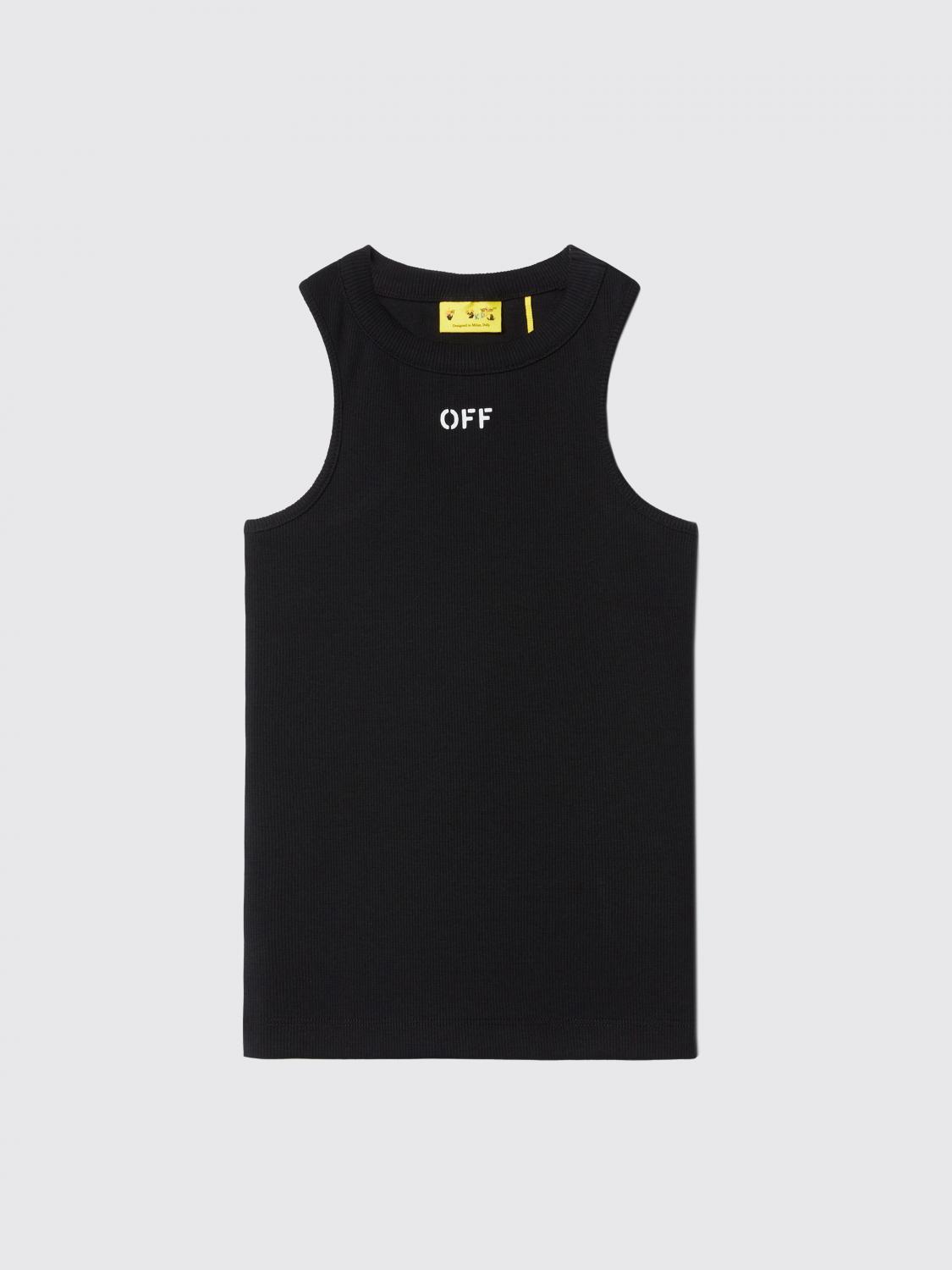 Little Girls 탑 Offwhite Kids