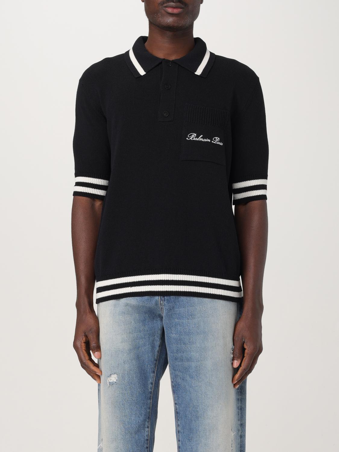 Mens 폴로 셔츠 Balmain