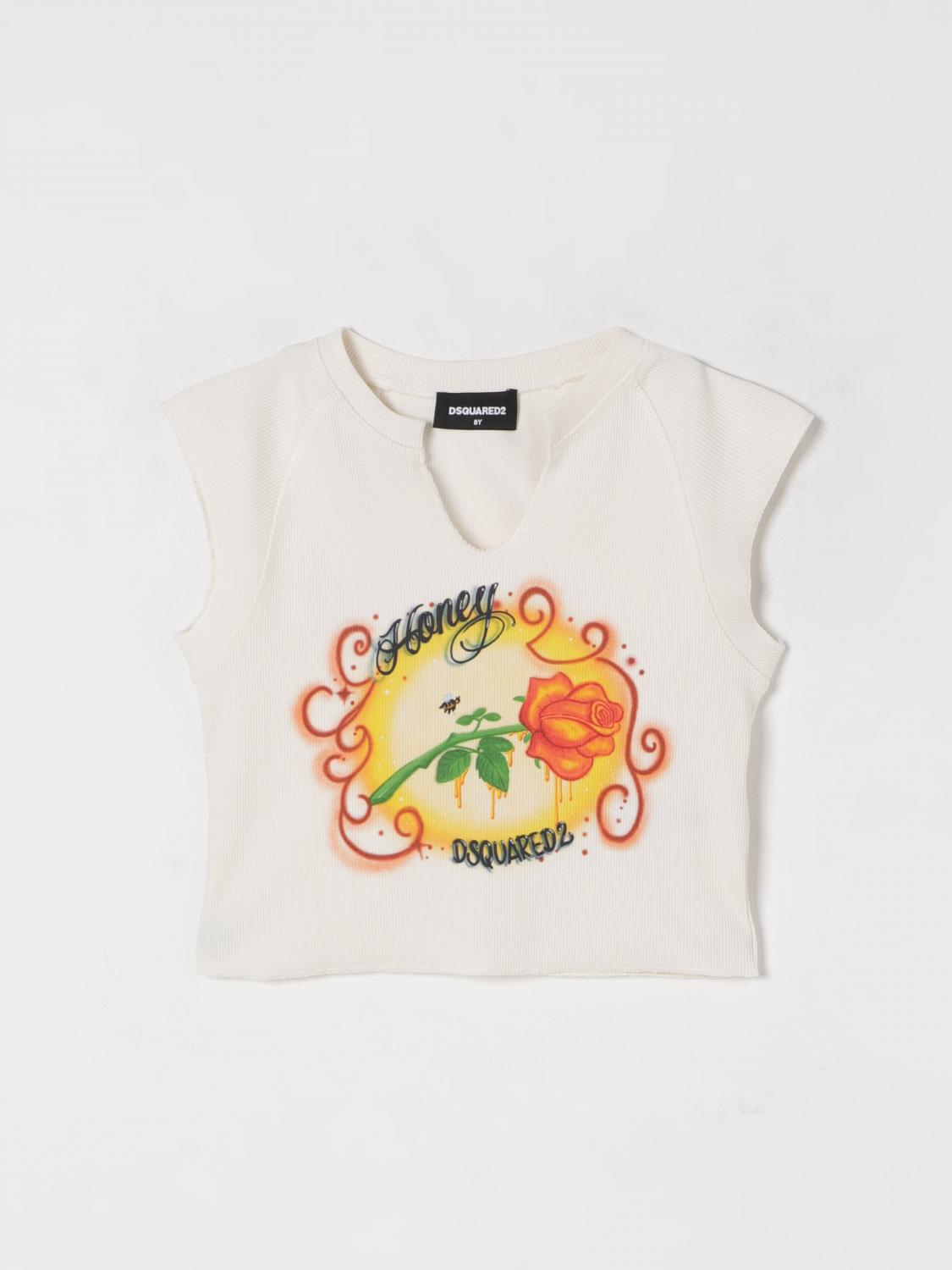 Little Girls 티셔츠 Dsquared2