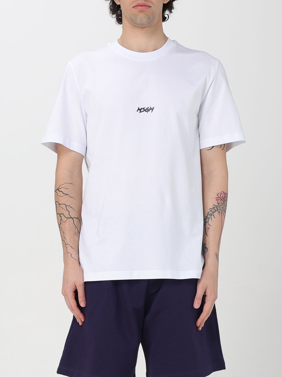 Mens 티셔츠 Msgm