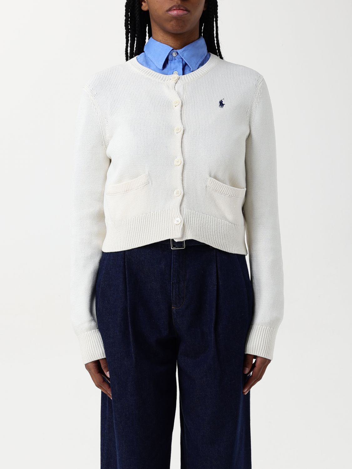 Womans 가디건 폴로 Ralph Lauren