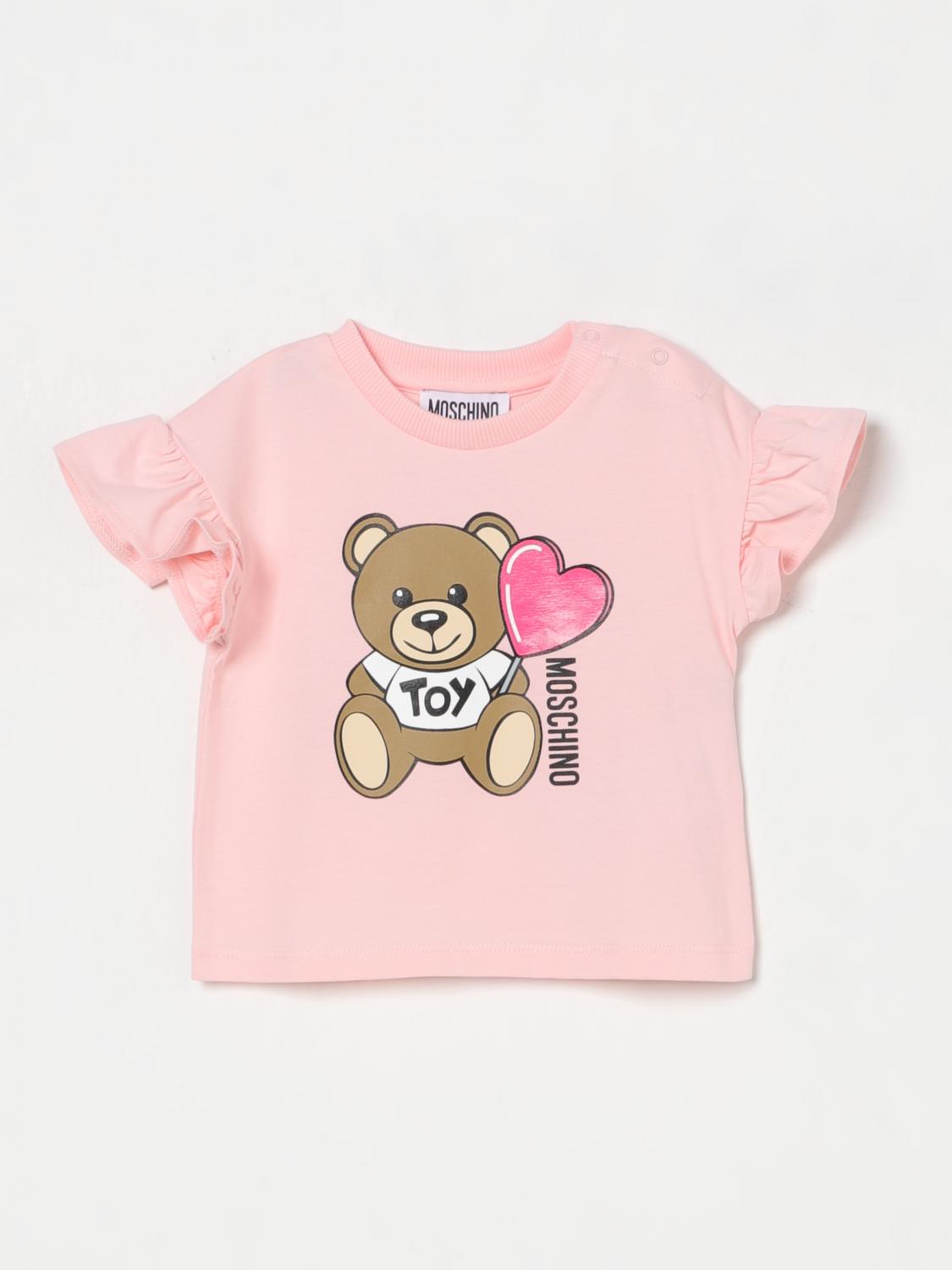 Babys 티셔츠 Moschino