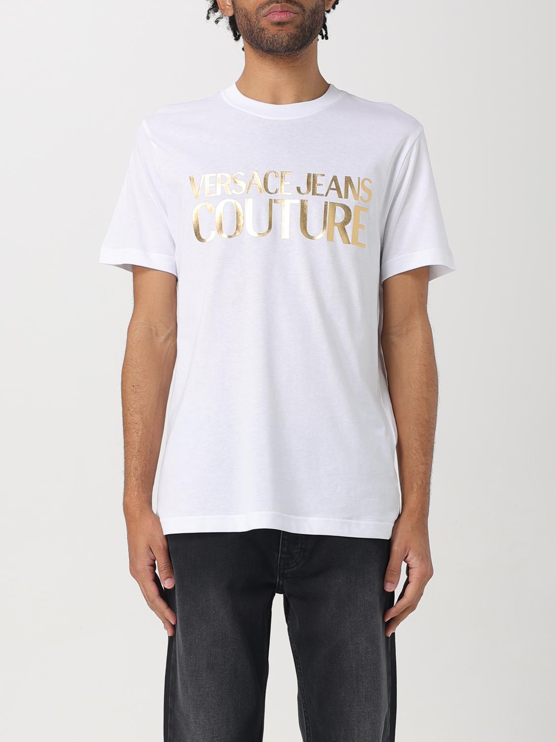 Mens 티셔츠 Versace 진 꾸뛰르
