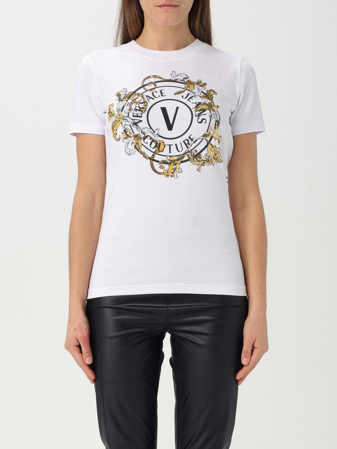 Womans 티셔츠 Versace 진 꾸뛰르