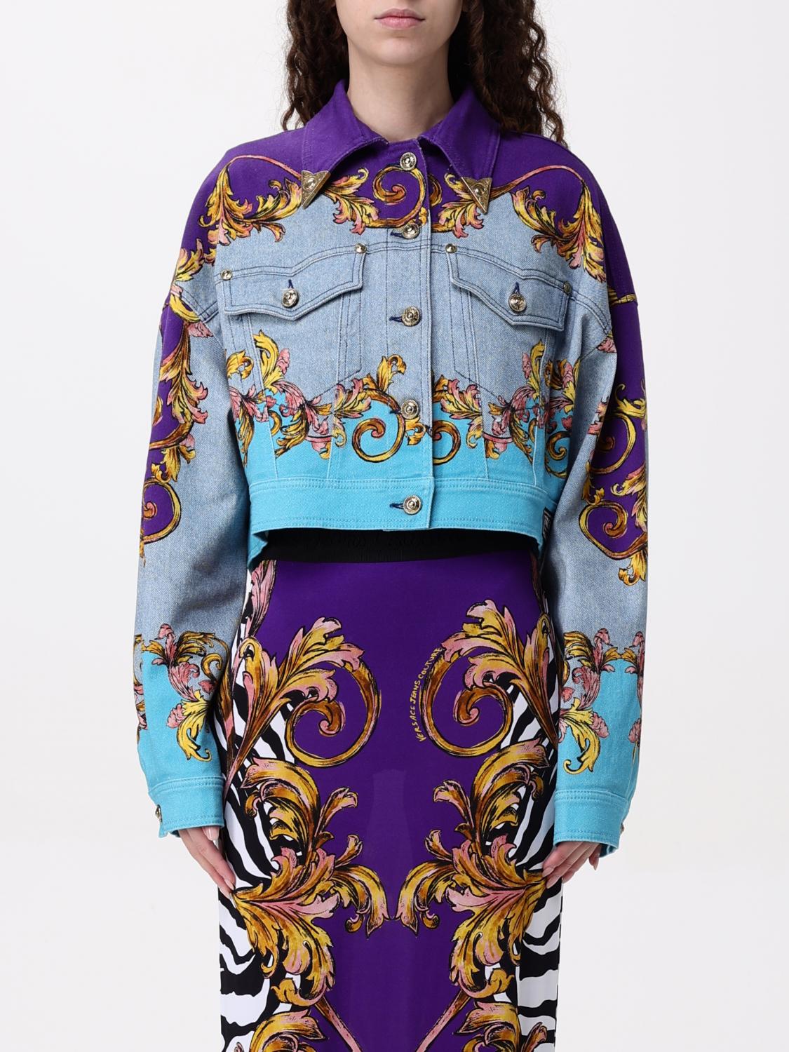Womans 자켓 Versace 진 꾸뛰르