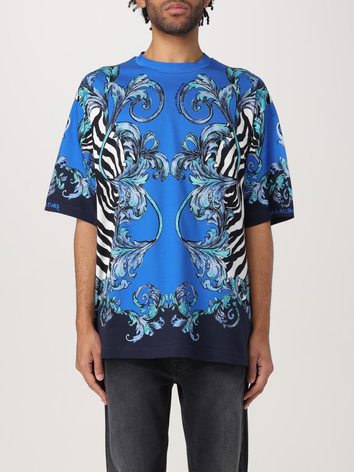 Mens 티셔츠 Versace 진 꾸뛰르