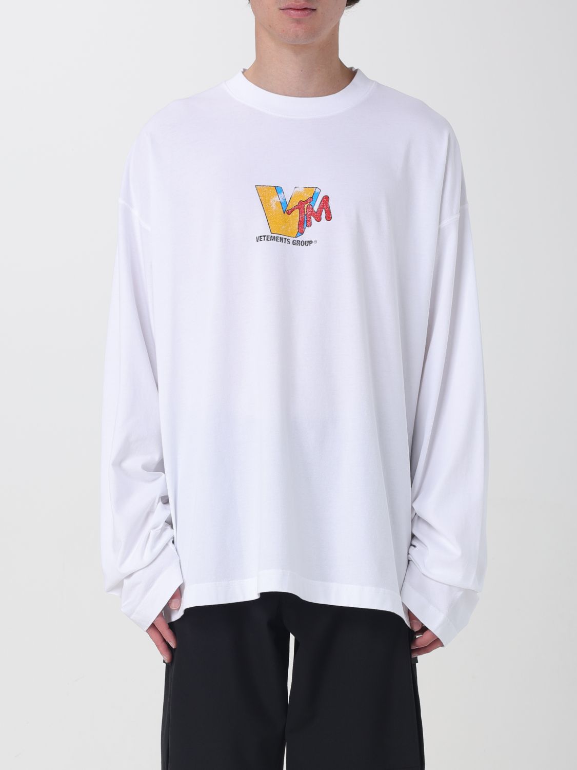 Mens 티셔츠 Vetements