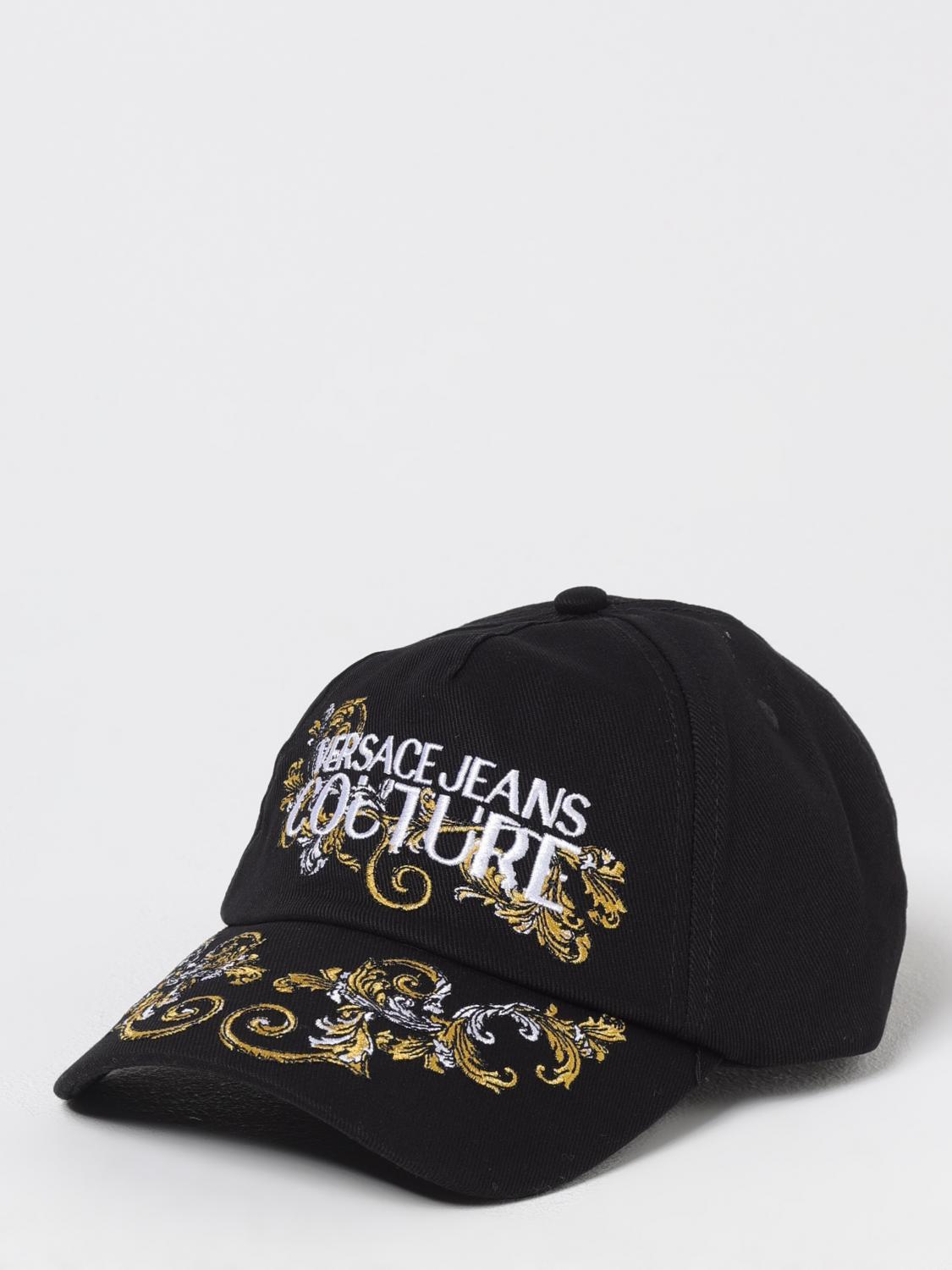 Mens 모자 Versace 진 꾸뛰르
