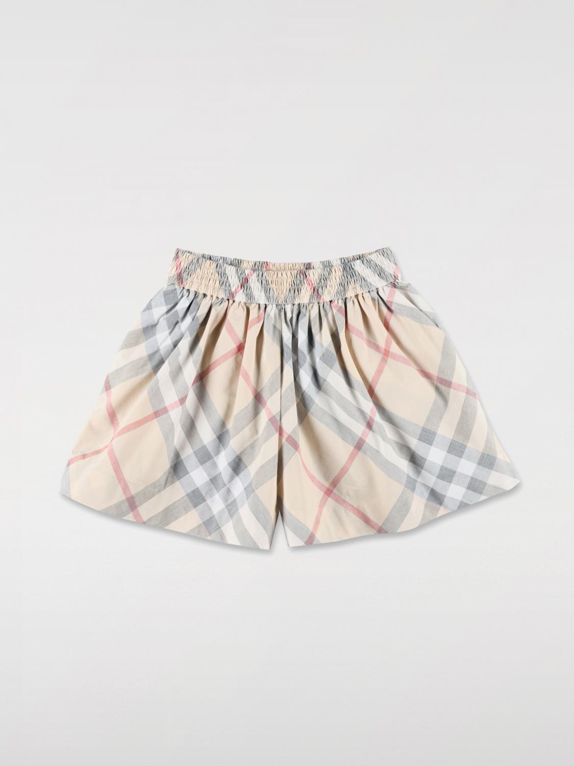 Little Girls 쇼츠 Burberry