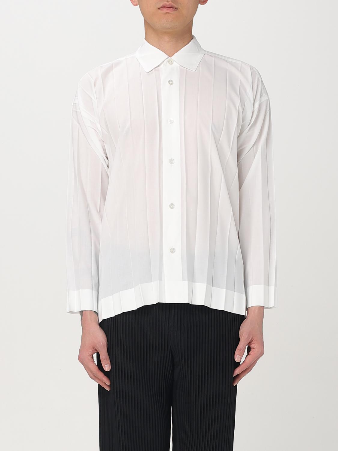 Mens 셔츠 Homme Plisse Issey Miyake