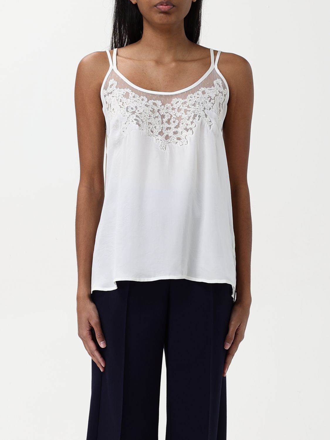Womans 탑 Twinset