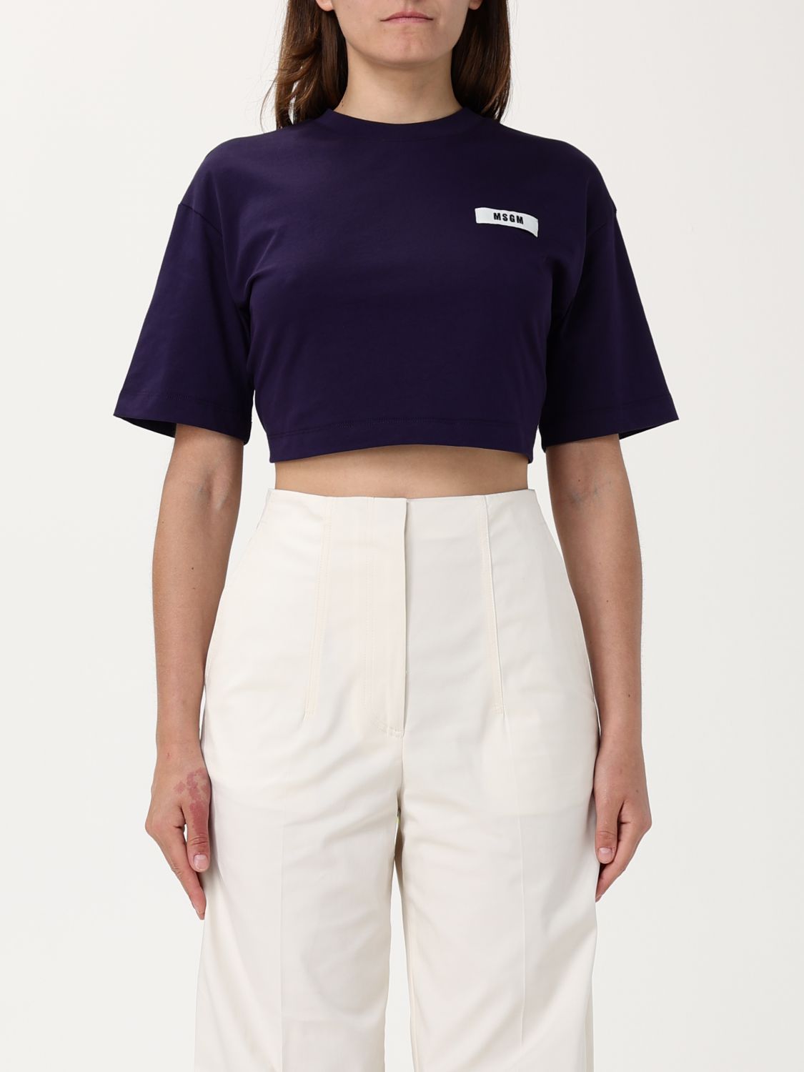 Womans 티셔츠 Msgm