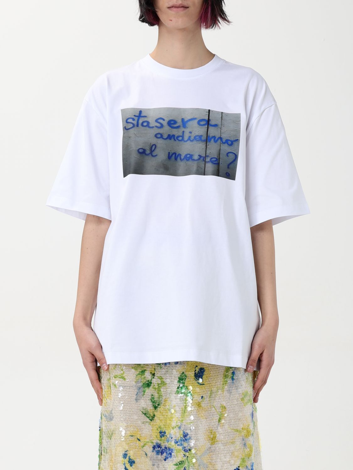 Womans 티셔츠 Msgm