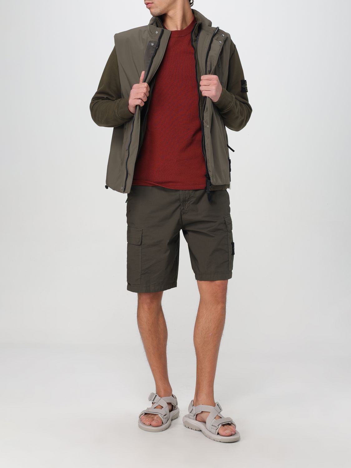 Mens 수트 베스트 스톤 Island
