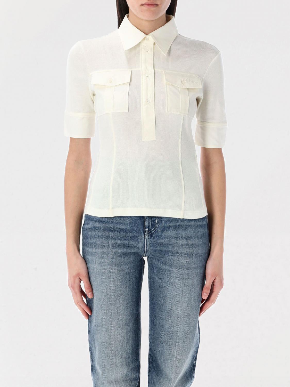 Womans 폴로 셔츠 Chloé