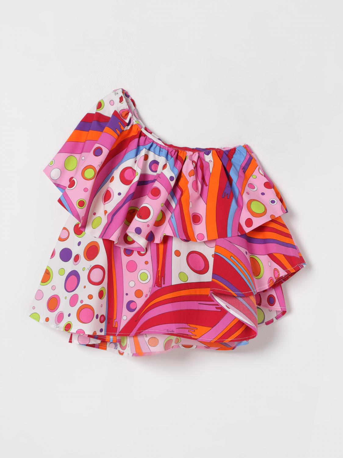 Little Girls 탑 Pucci