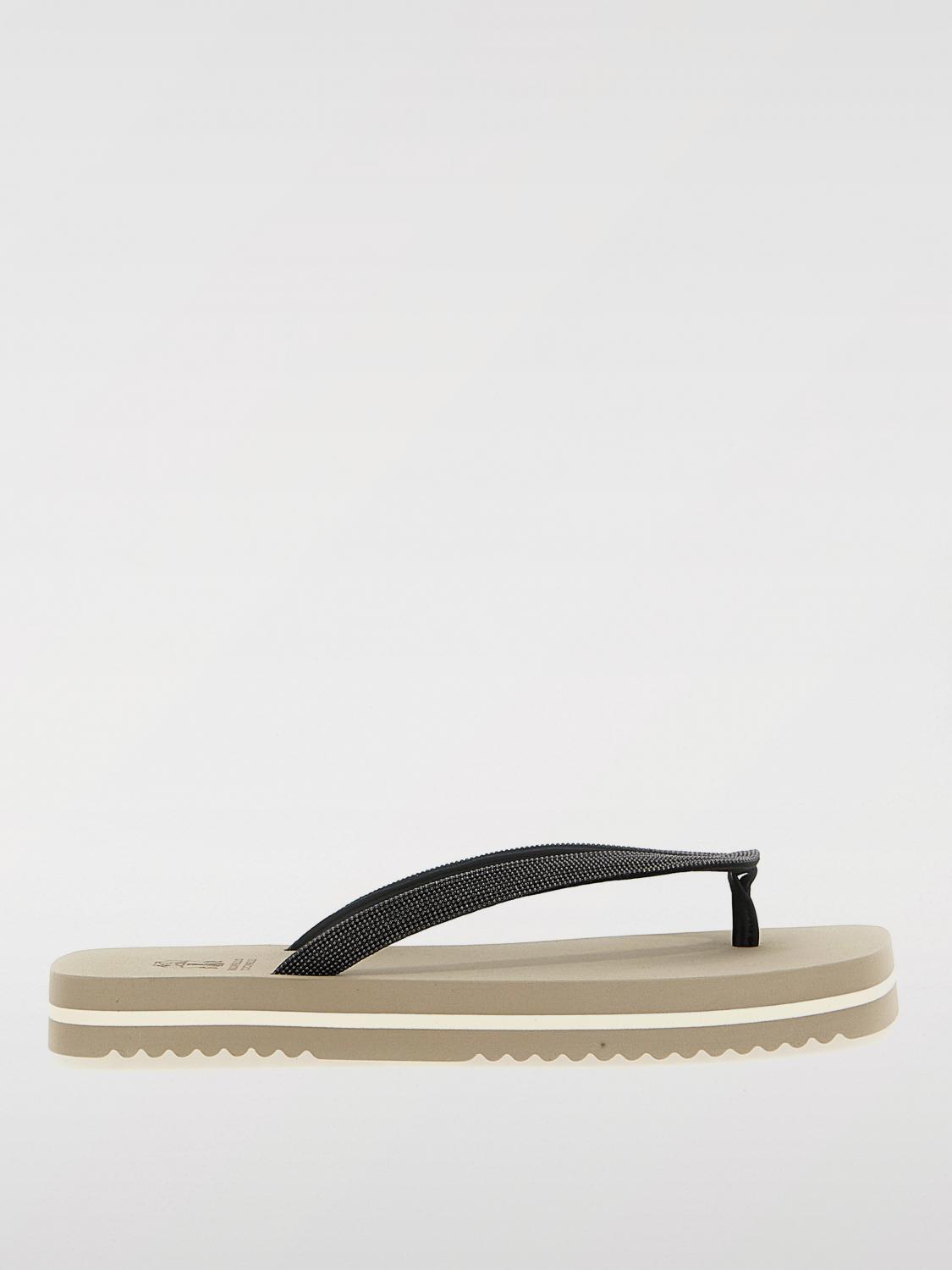 Womans 플랫 샌들 Brunello Cucinelli