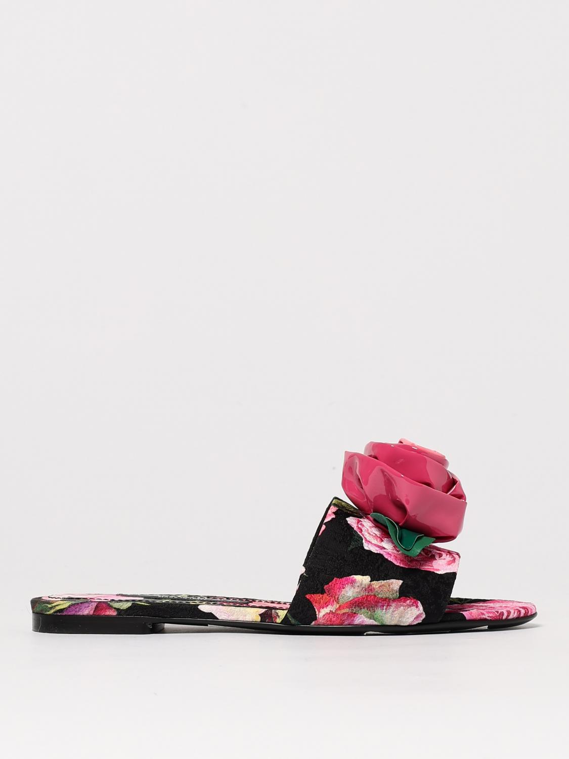 Womans 플랫 샌들 Dolce  Gabbana