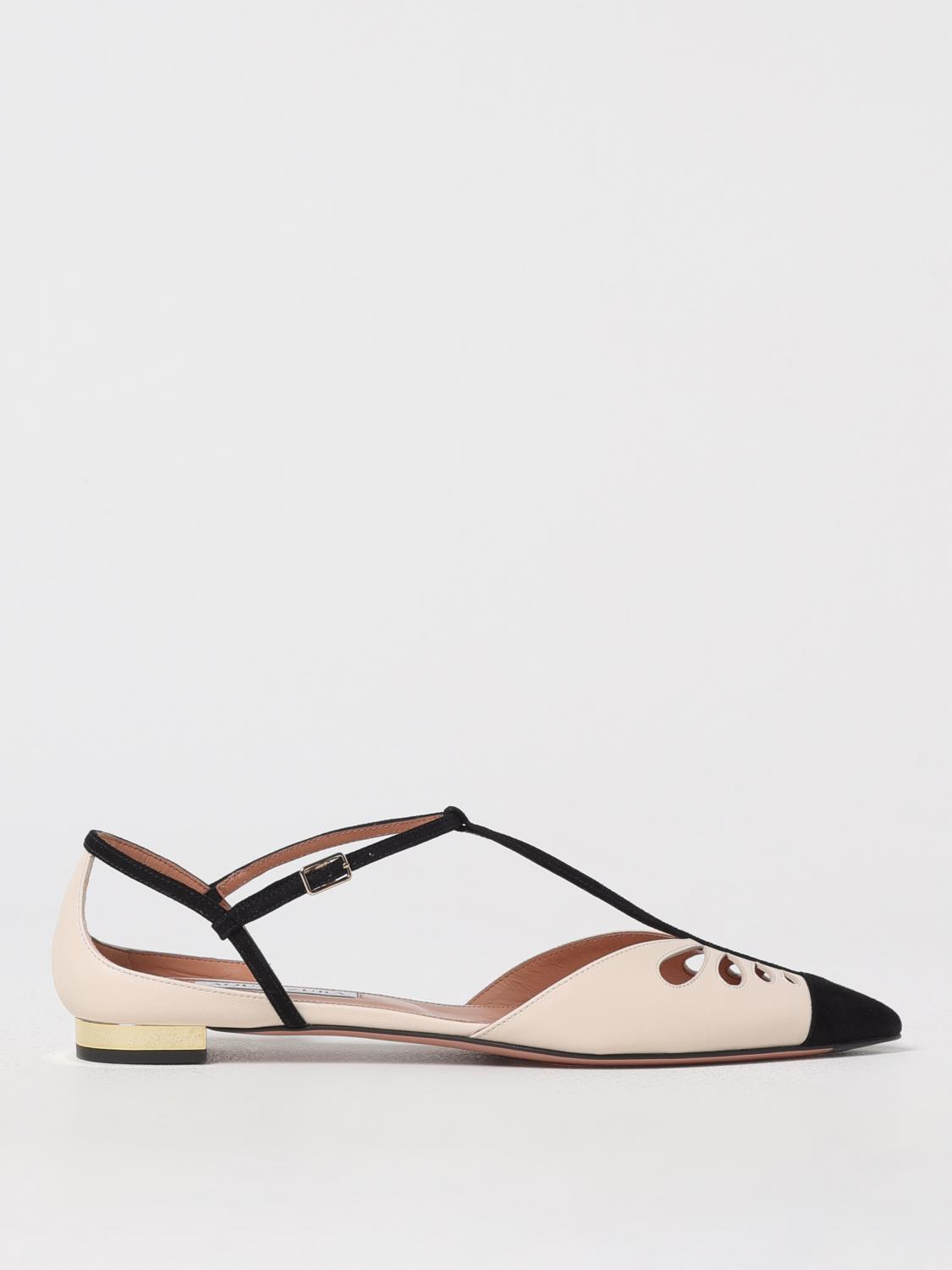 Womans 발레 플랫 Aquazzura